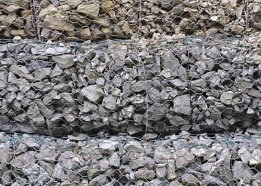 قفس سنگ گابون گالوانیزه برای حفاظت و محافظت در برابر فرسایش خاک