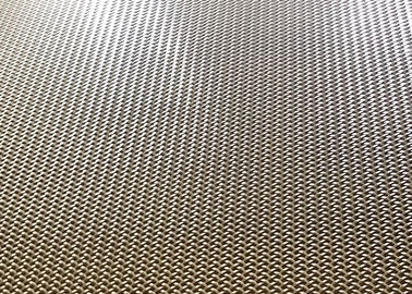 معماری توری تزئینی برنز طراحی مش فلزی Crimped برای صفحه نمایش کابین آسانسور