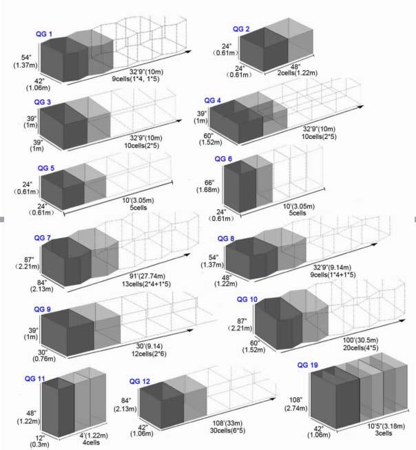 سیستم گالوانیزه سیم آهن دفاعی دژ مانع 3.0mm 50x50mm 1