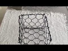 جعبه گابيون گالوانيزه شده با پوشش PVC براي ثبات و حفاظت