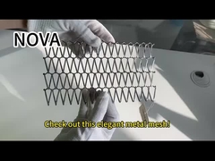 توری سیمی تزئینی استیل 316 برای کابینت