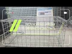 دیوارهای نگهدارنده گالوانیزه با شبکه های جوشکاری برای امنیت محیط