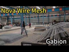 شبکه گابیون با کیفیت بالا برای حفاظت از شیب های بزرگراه و بازسازی زیست محیطی، ساخته شده از کربوهیدرات کم