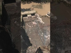 گابیان با بافت چند لایه ای - کامپوزیت (فولاد + ژئوتکستیل) برای افزایش ثبات