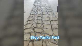Stop Tanks Fast Heavy Duty Barrier Net