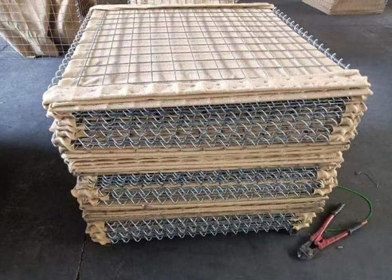 Galvanized Iron Military Hesco Barriers Mil1 Mil2  Mil3 Mil4