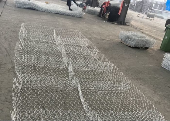 تشک سنگ گابیون رنو گالوانیزه گالوانیزه هیدرولیک تشک استفاده کنید