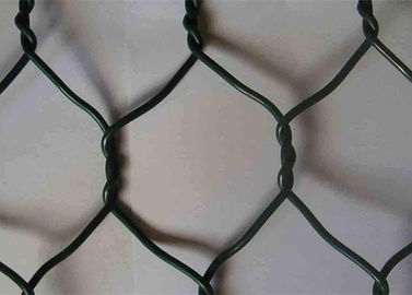 سبد خالص PVC با پوشش گالوانیزه دو طرفه دو طرفه پیچ خورده