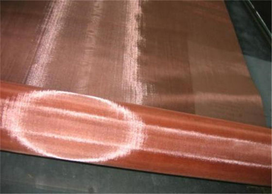 EMF Protection Rf Shielding Room 100٪ مش خالص مس بافته شده مش / صفحه سیم مسی مس / فیلتر مسی سیم فیلتر