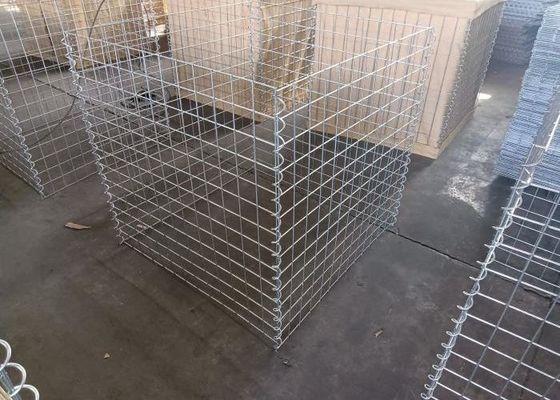 50x50mm Zn پوشش داده شده مانع شن نظامی برای برنامه های کاربردی نظامی و دفاعی