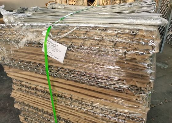 موانع گابیون ضد برخورد با شدت بالا 1 متر در 2 متر مورد استفاده برای استحکامات نظامی