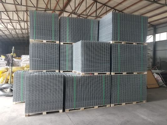 نصب آسان قفس های گابین جوش / سبد گابین / قفس های گابین پر از سنگ با اندازه شبکه 75mmx75mm