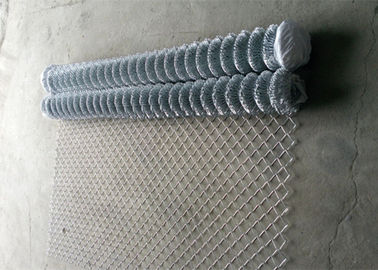 زمین بازی Metal Chain Link Fence Mesh مقاومت در برابر خوردگی برای نصب آسان است