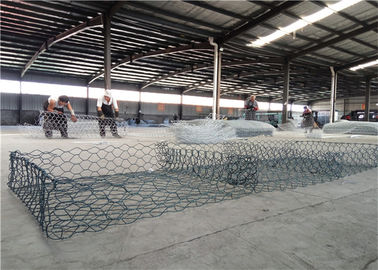 رودخانه بلوک گابون ها و تشک های رنو PVC پوشش داده شده به راحتی جمع آوری شده است