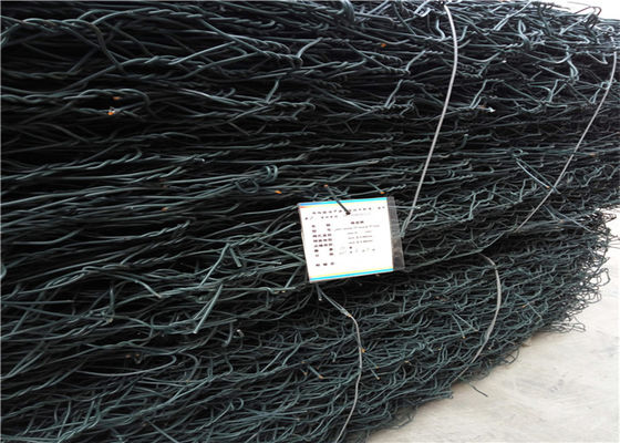 تشک گابيوني پوشش داده شده با PVC مقاوم به خوردگي براي کنترل سيلاب و حرکت زمين