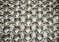 صفحه مش از جنس استنلس استیل ، پرده توری تزئینی حلقه برای ساخت