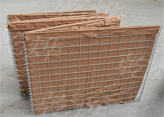 سیستم گالوانیزه سیم آهن دفاعی دژ مانع 3.0mm 50x50mm