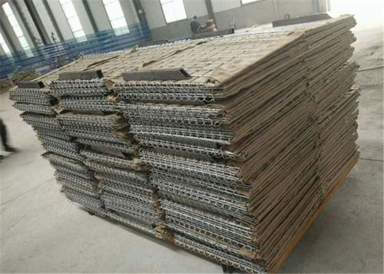 دفاعی 76.2x76.2mm دفاعی نظامی دیوار استخر گرم غوطه ور شده گالوانیزه