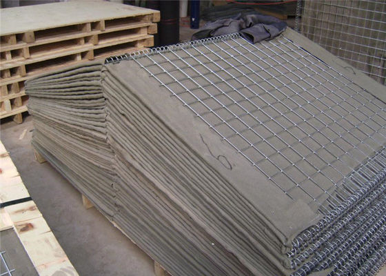 دفاعی 76.2x76.2mm دفاعی نظامی دیوار استخر گرم غوطه ور شده گالوانیزه