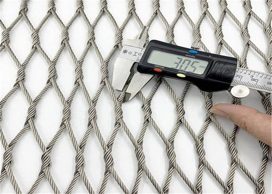 304 316l ODM فولاد طناب مش برای محفظه حیوانات