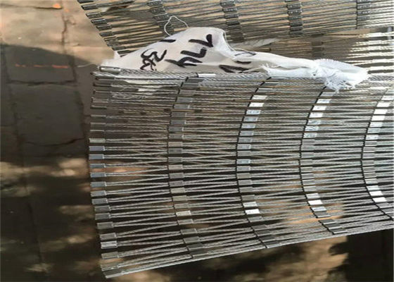شبکه طناب سیم فولادی ضد زنگ OEM 316 Grade 7x19