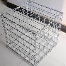 گابيون هاي جفت شده زينک پوشيده با قدرت کشش 380-550N/mm2