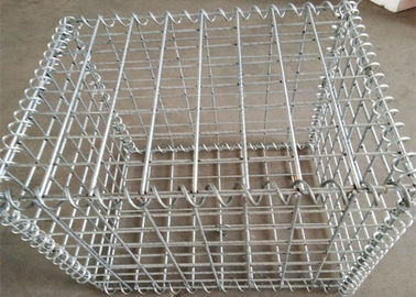 نقره ای نقره ای جوش داده شده جیبیان جبهه تشک / مربع گرد